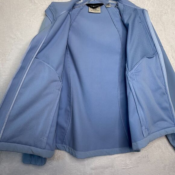 Black Diamond Blue Softshell Jacket Women's Small Fleece Lined Outdoor Hiking - Picture 8 of 16